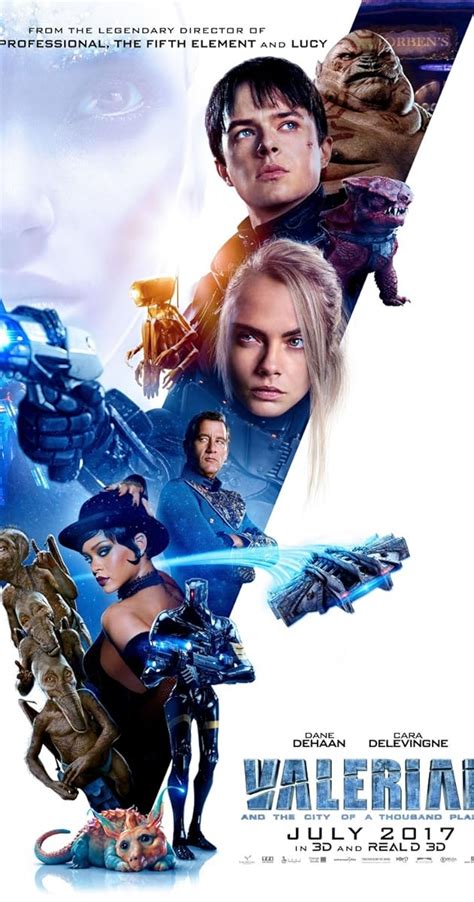 cast valerian and the city of a thousand planets|Valerian and the City of a Thousand Planets (2017) Cast and Crew.